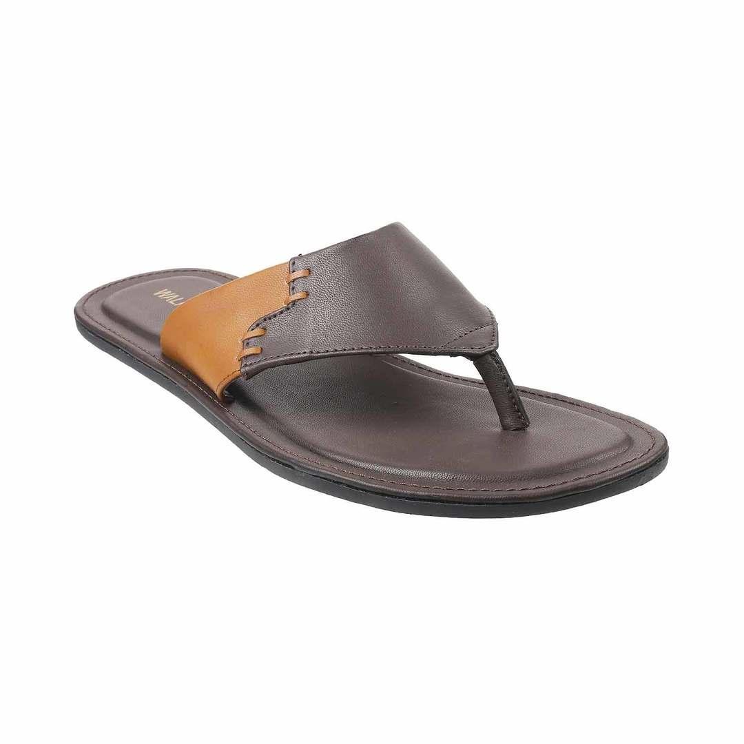 Davinci 7349 Men's Italian Leather Slipper Sandal