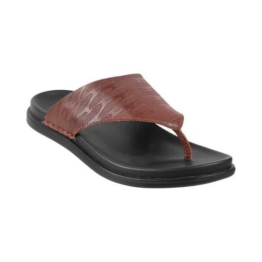 Tan slippers online mens