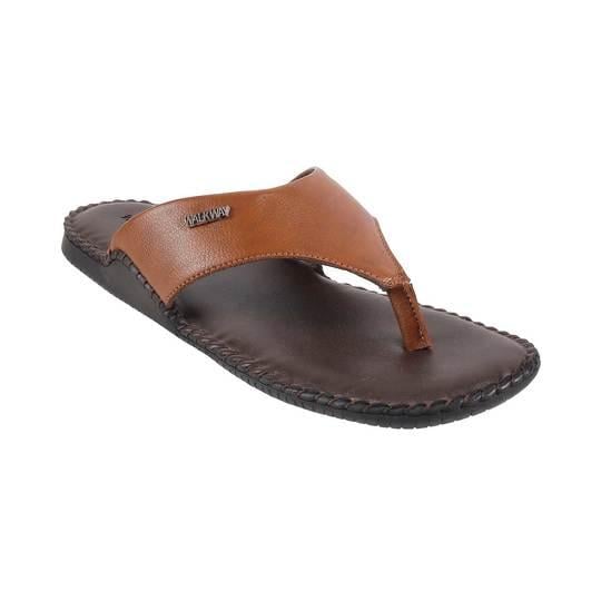 Buy WALKWAY By Metro Men Open One Toe Comfort Sandals - Sandals for Men  23034418 | Myntra