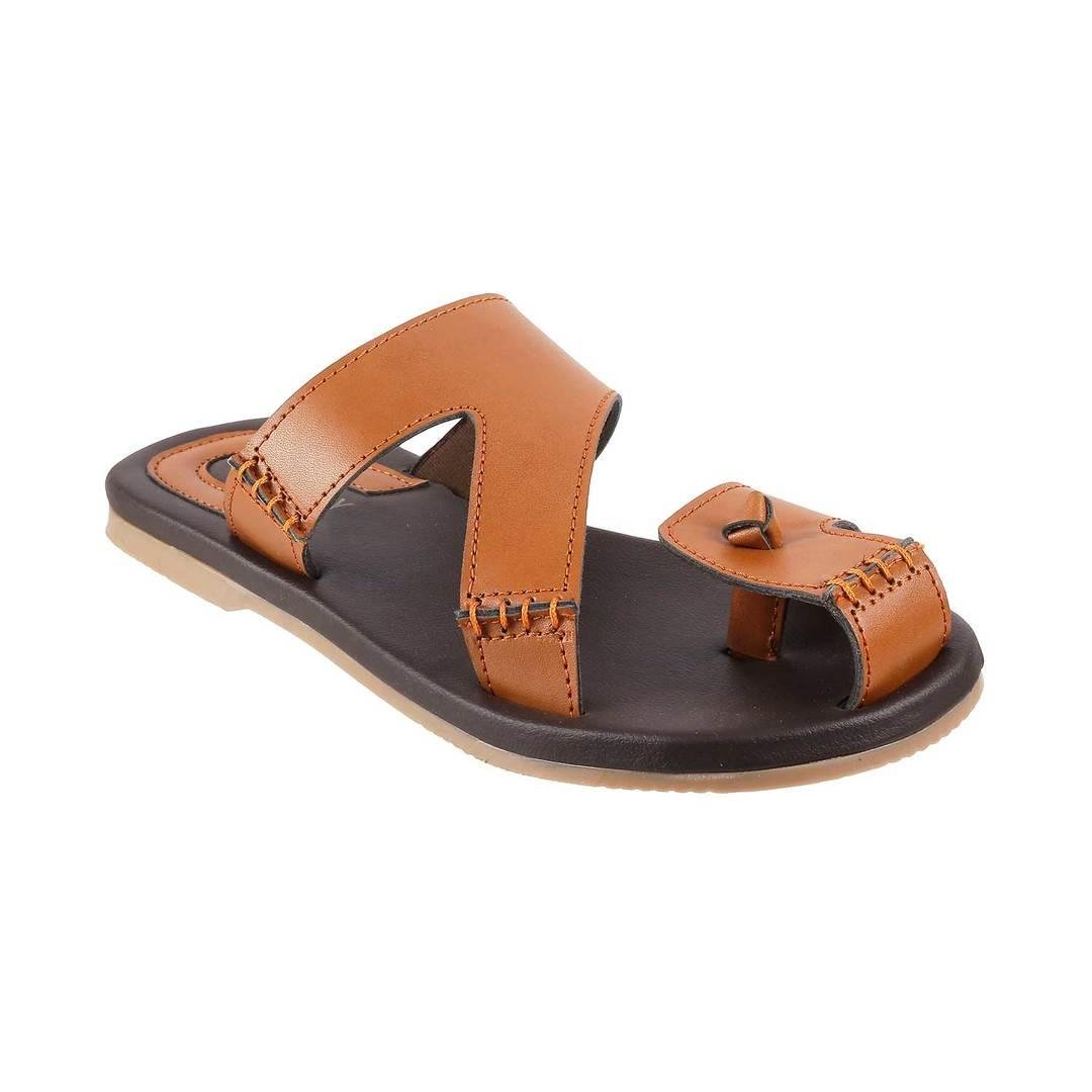 Buy Men Tan Casual Chappals Online Walkway Shoes