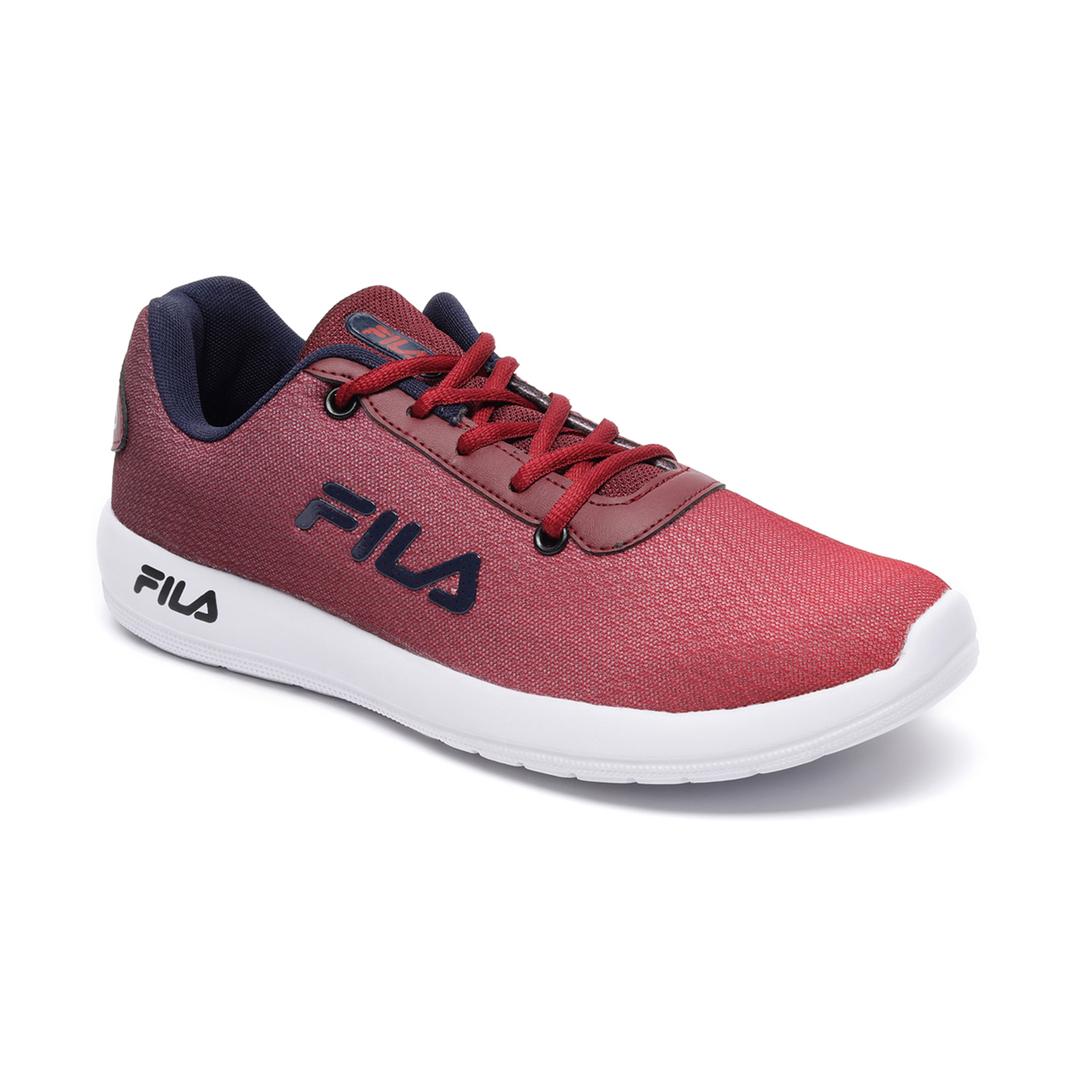 Fila maroon shoes best sale