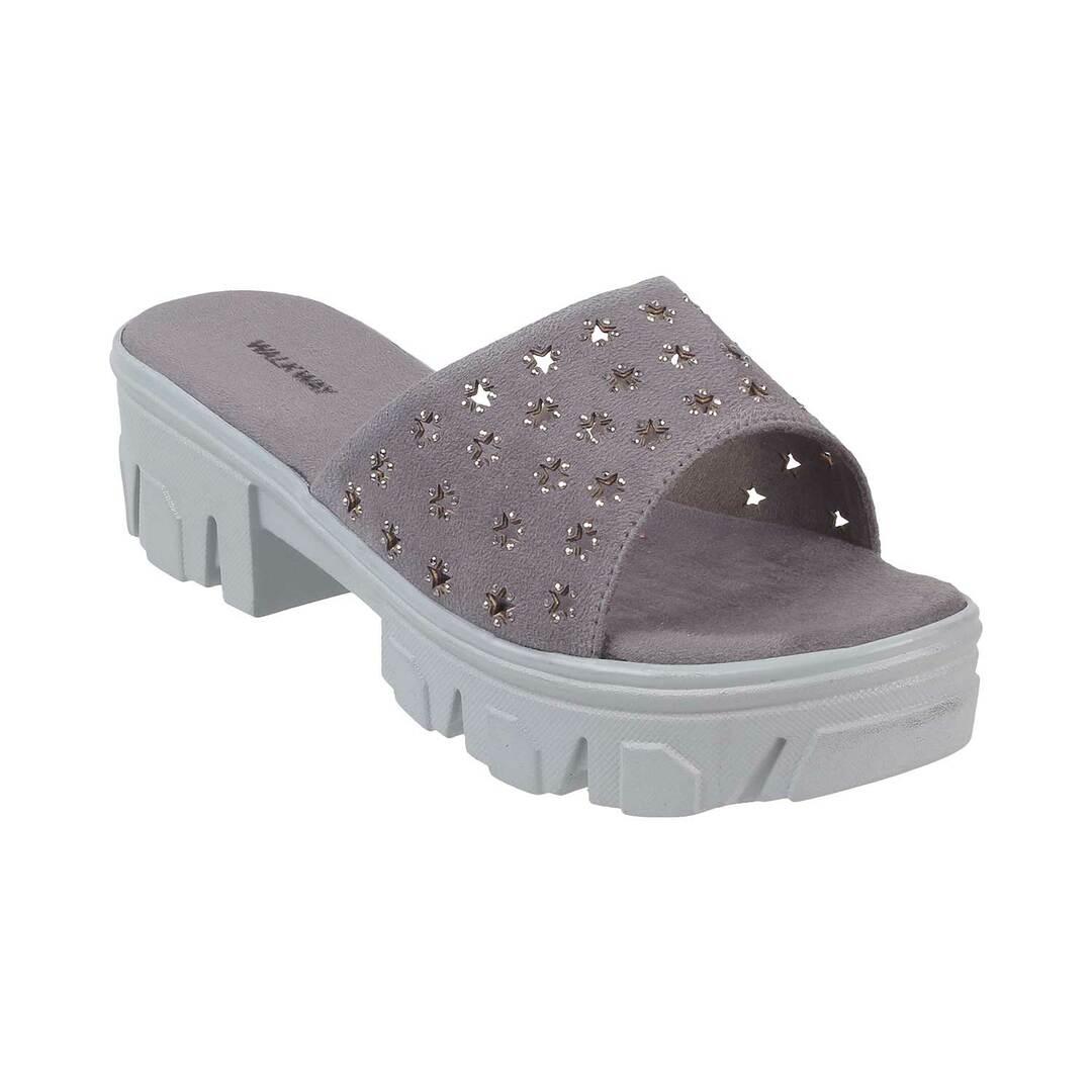 Women Grey Flats Sandal, Size: 4 at Rs 399/pair in Dehradun | ID:  23164124797