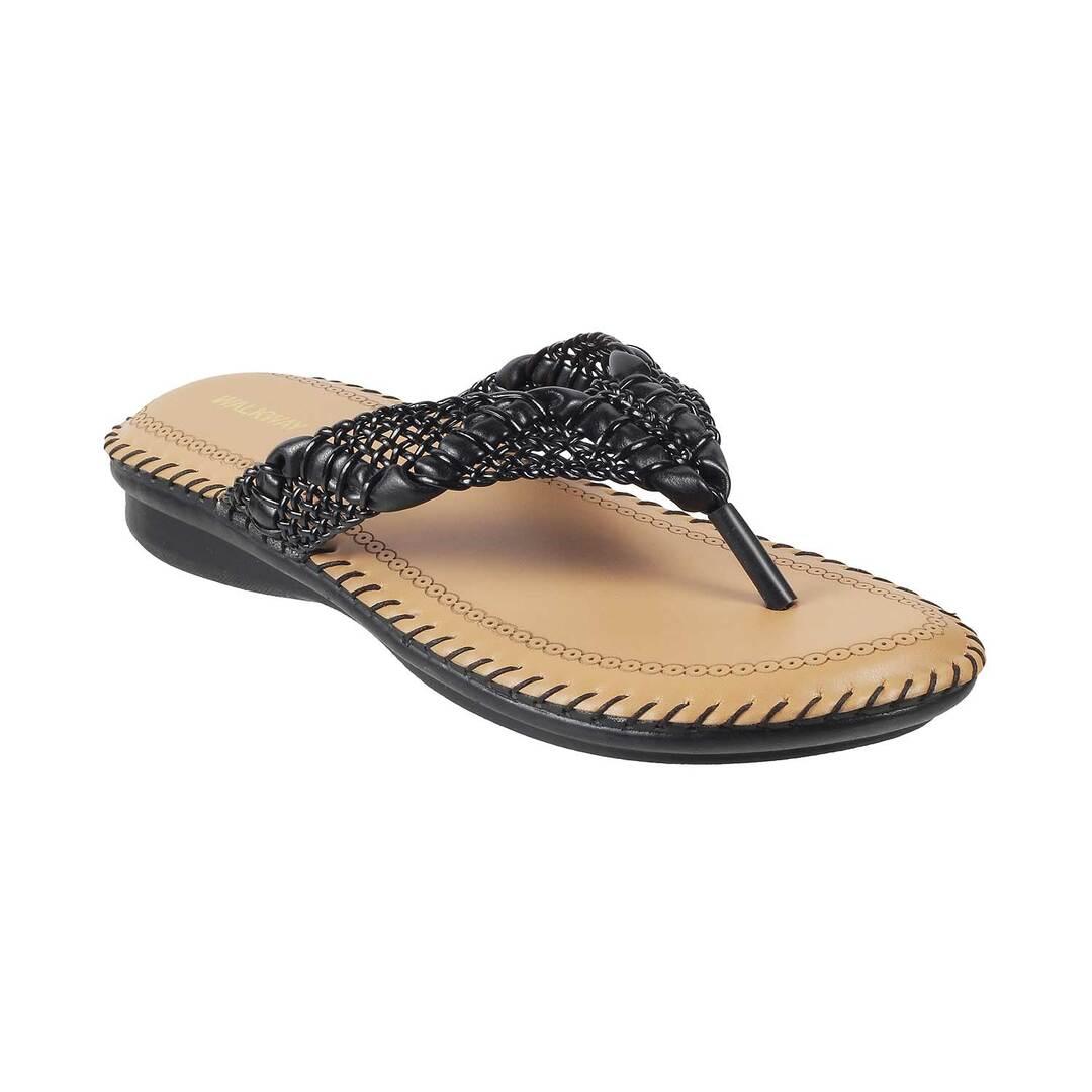 Buy Black Flip Flop & Slippers for Women by NEOZ Online | Ajio.com-gemektower.com.vn