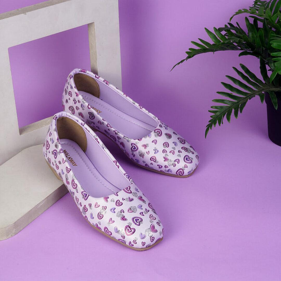 Buy Girls Purple Casual Ballerinas Online Walkway Shoes