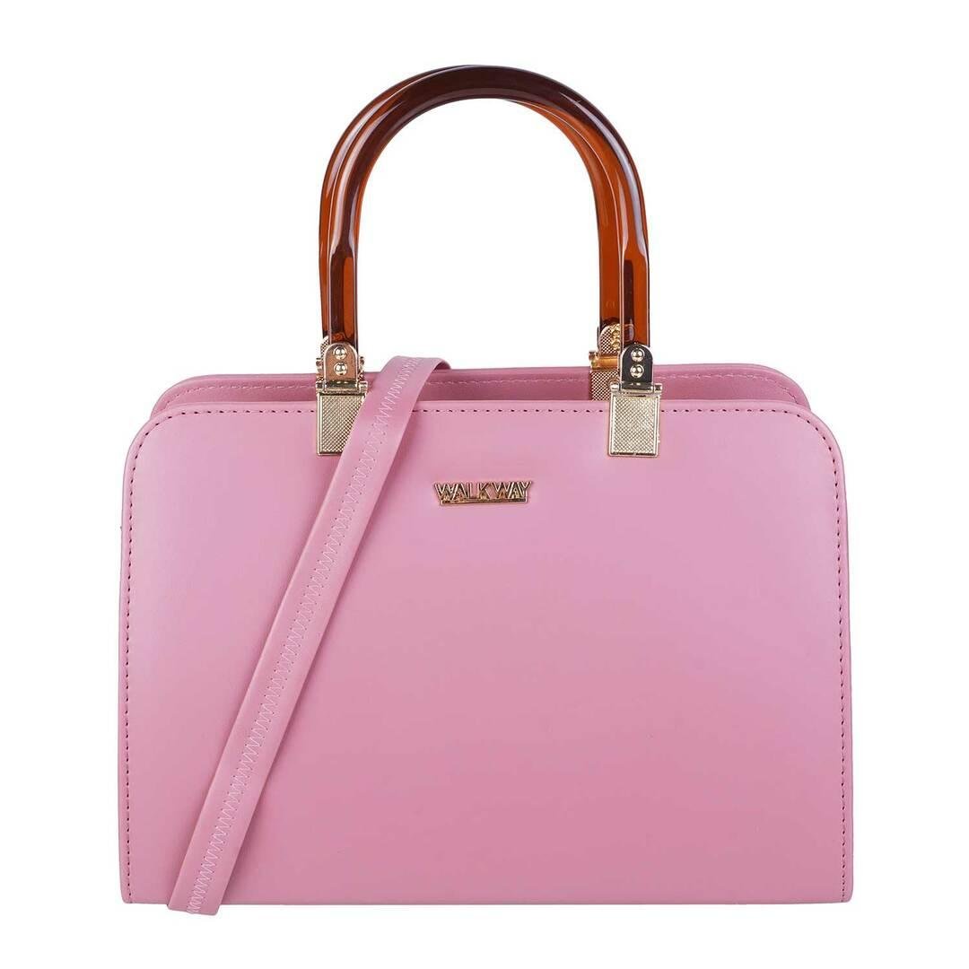 Women Pink Satchel Bag