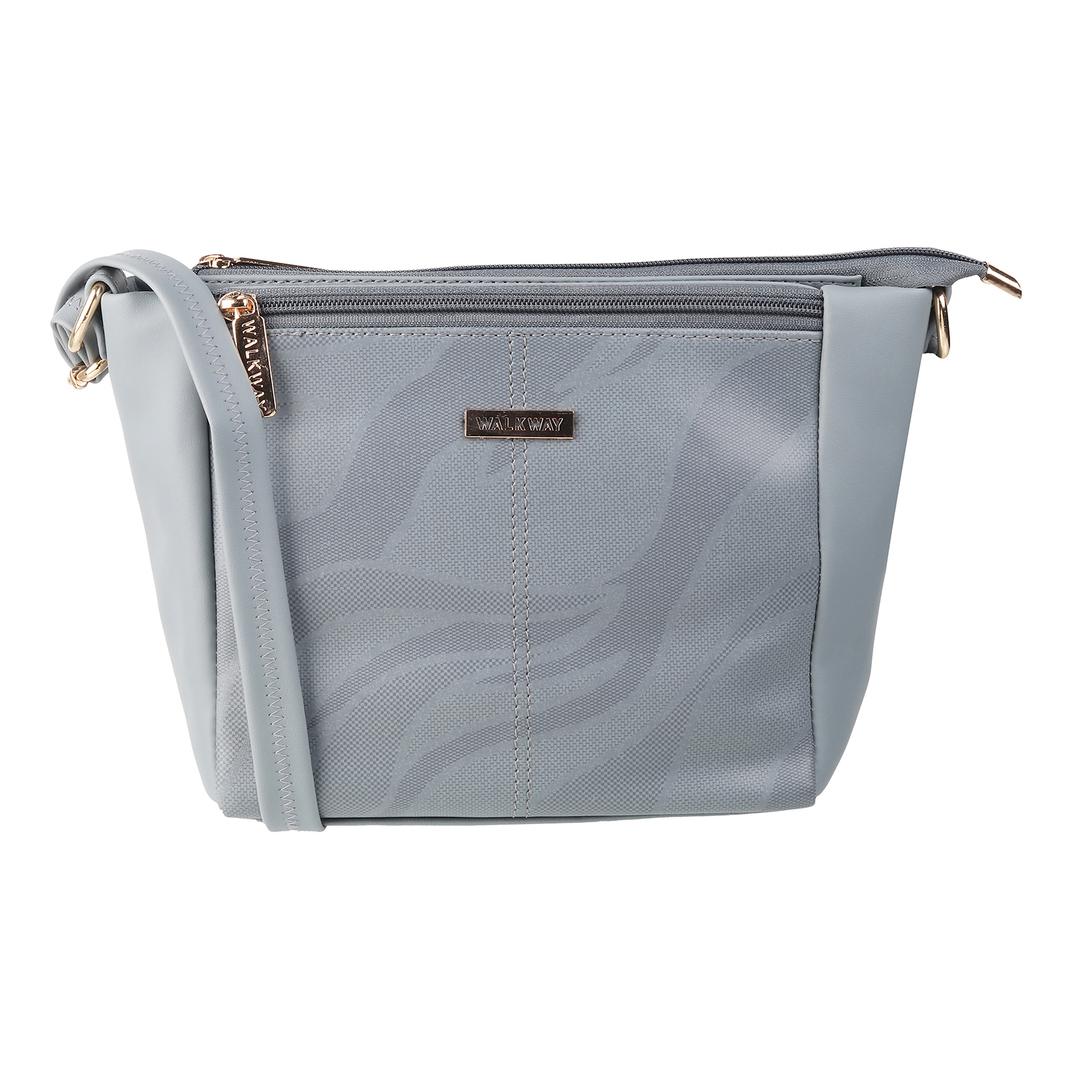 Leather Land Grey Sling Bag Gorgeous Sling Grey Silver Grey - Price in  India | Flipkart.com