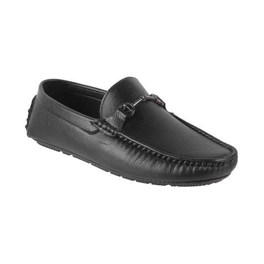 Walkway Men Black Casual Loafers