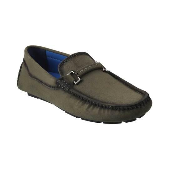 Walkway Men Olive Casual Loafers