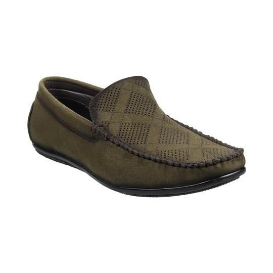 Men Green Casual Loafers