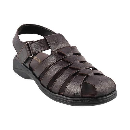 Walkway Men Brown Casual Sandals