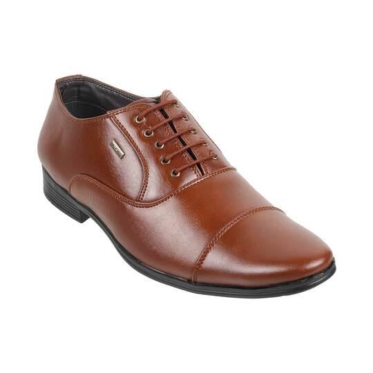 Walkway Men Tan Formal Oxford