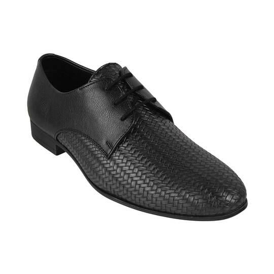 Walkway Men Black Formal Lace Up