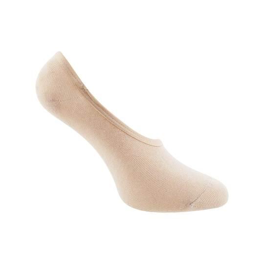 Walkway Beige Womens Socks Loafer socks