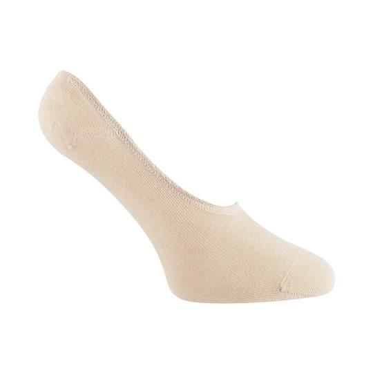 Walkway Beige Womens Socks Loafer socks