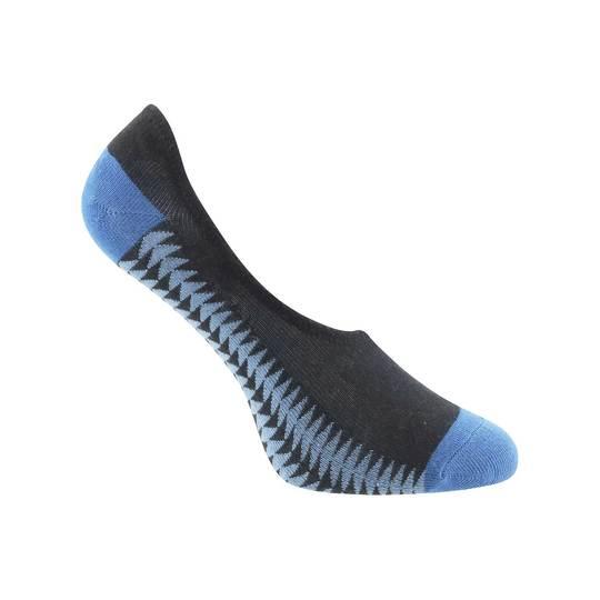 Walkway Black Womens Socks Loafer socks