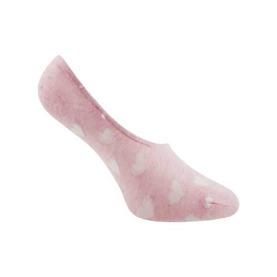 Walkway Pink Womens Socks Loafer socks