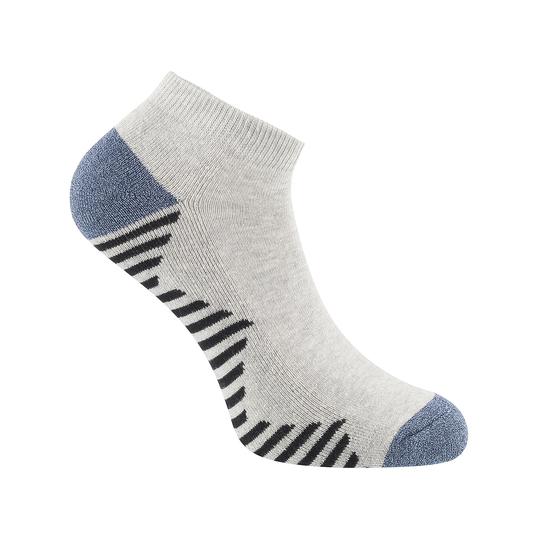 Walkway Grey Womens Socks Ankle Length