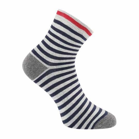 Walkway Grey Socks Half Length