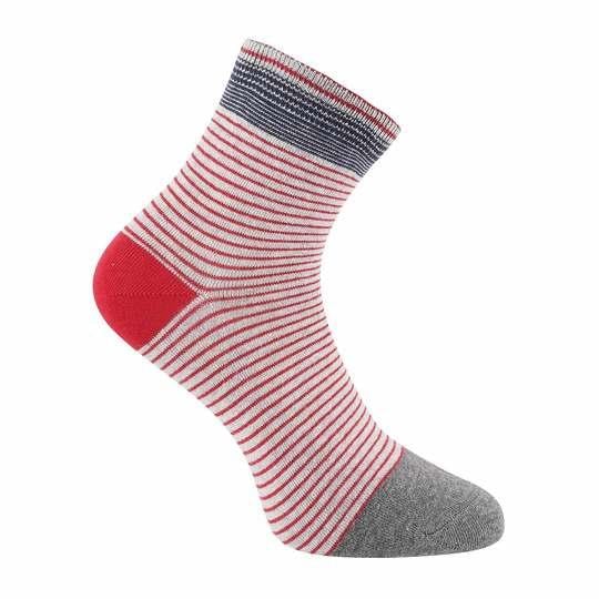 Walkway Red Socks Half Length