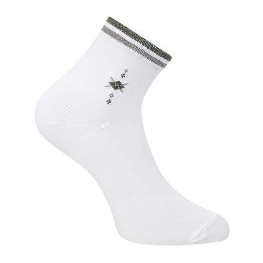 Walkway Men White Socks