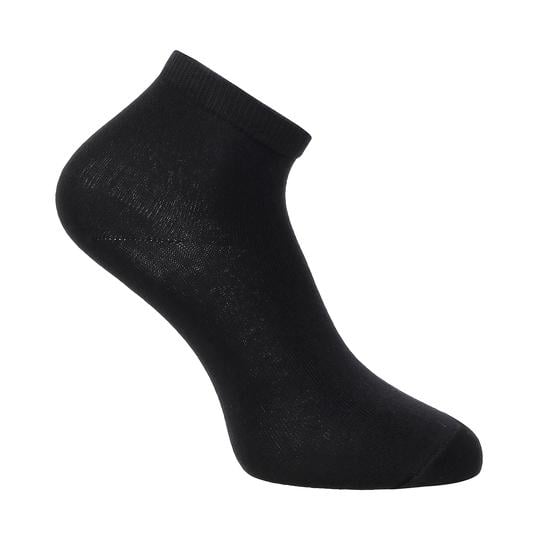 Walkway Black Mens Socks Ankle Length