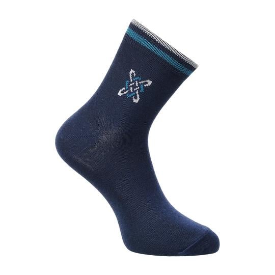 Walkway Navy-Blue Mens Socks Half Length