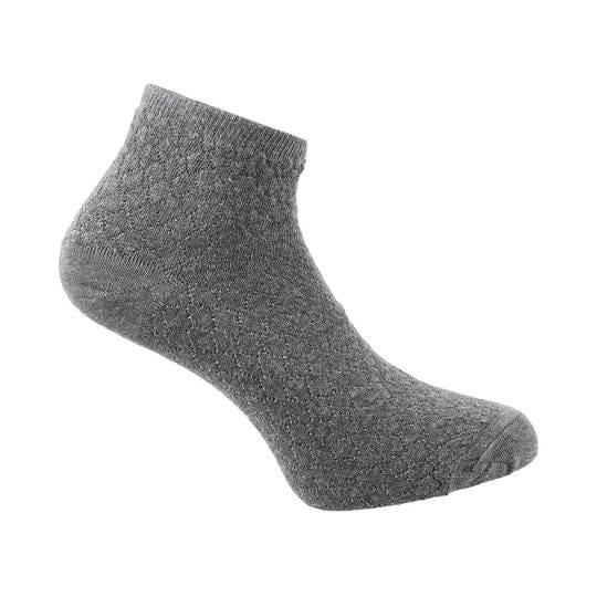 Walkway Grey Mens Socks Loafer socks