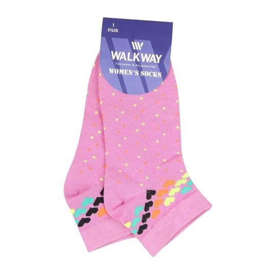 Walkway Men Pink Socks