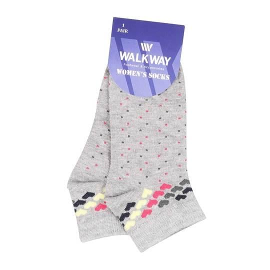 Walkway Men Light-Grey Socks