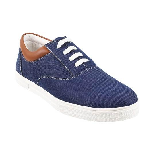 Navy blue cheap casual sneakers