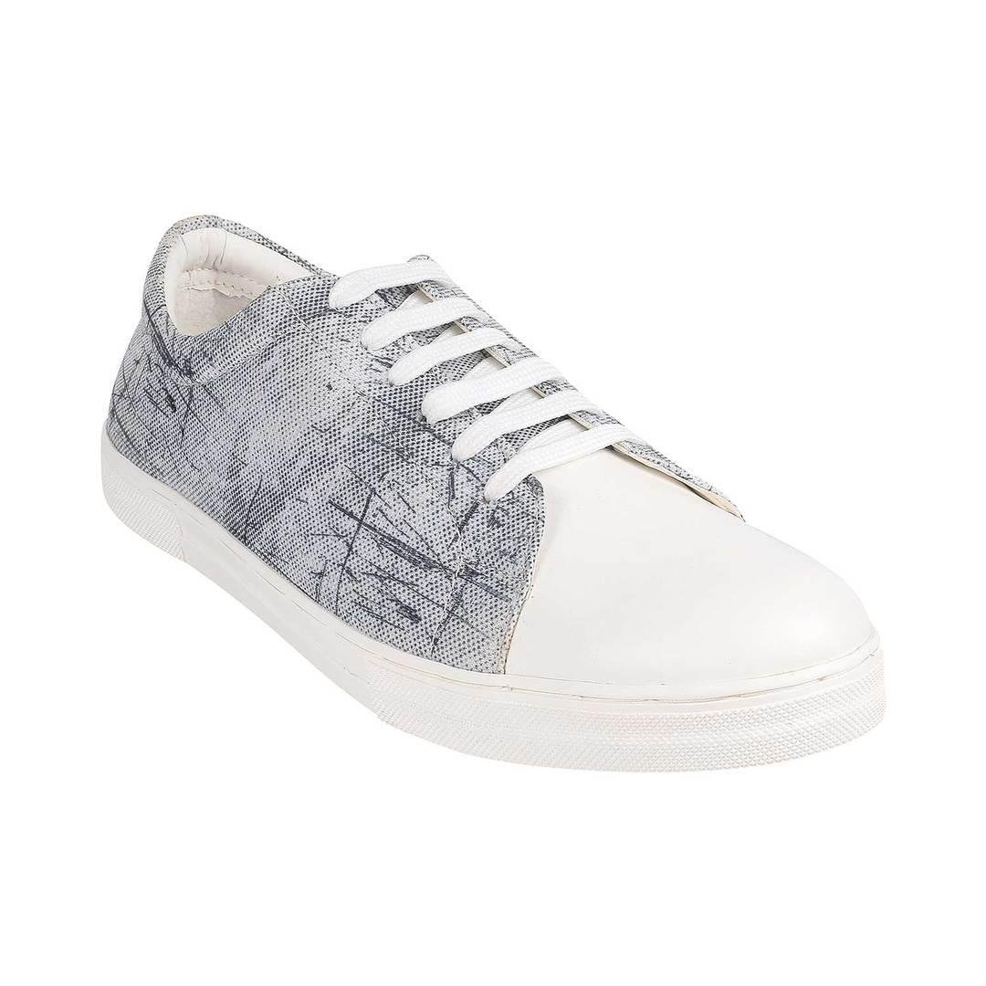 Buy Men White Casual Sneakers Online | SKU: 71-8805-16-40-Metro Shoes