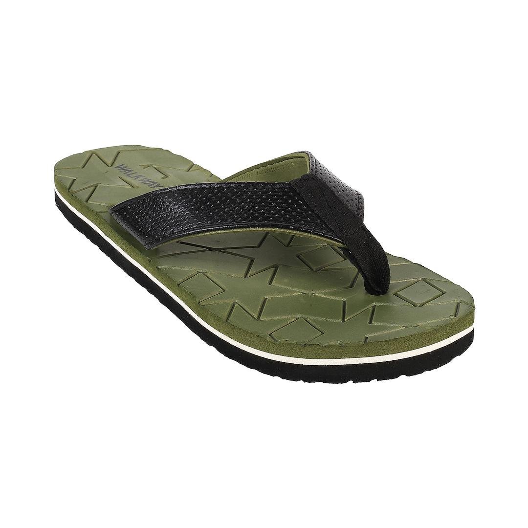 Buy Men Olive Casual Slippers Online Walkway Shoes