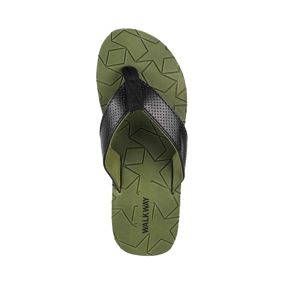 Buy Men Olive Casual Slippers Online Walkway Shoes