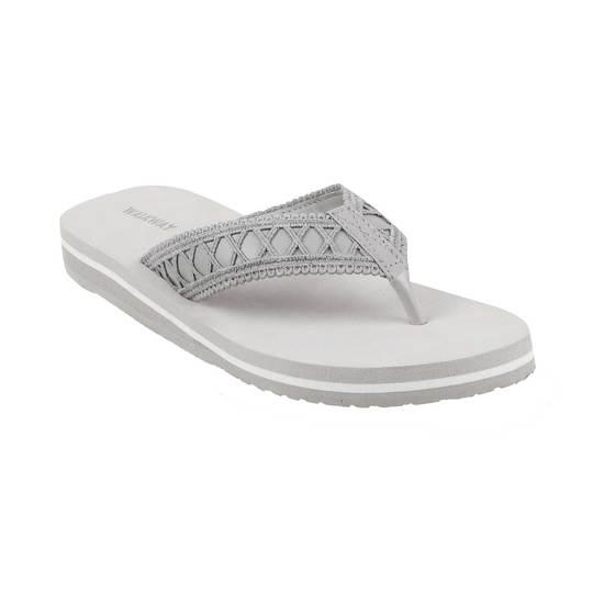 Walkway Grey Casual Slippers
