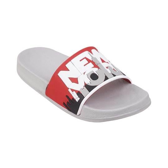Walkway Girls Grey Casual Slip Ons
