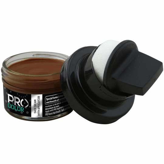 Pro Shoe Cream with Applicator LBrown- 50 ML