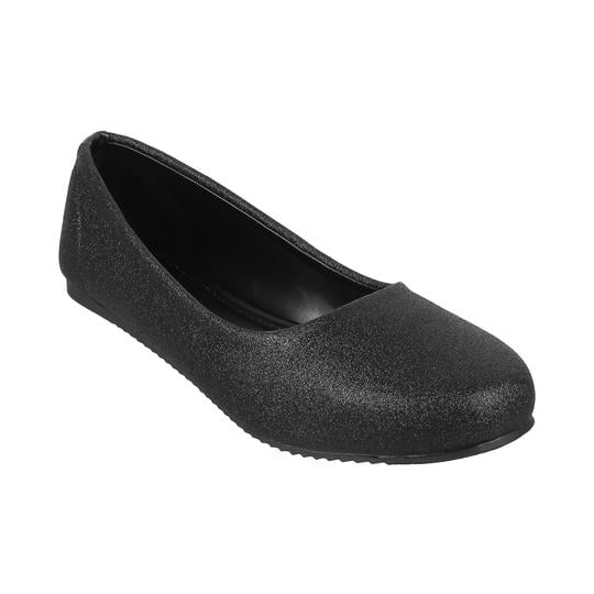 Ladies black ballet online flats