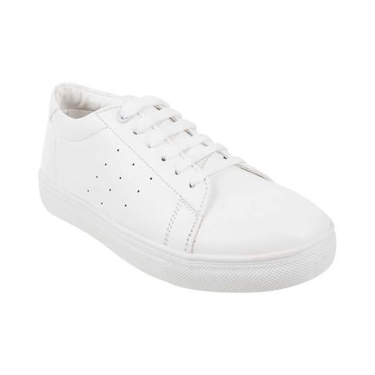 Walkway White Casual Sneakers