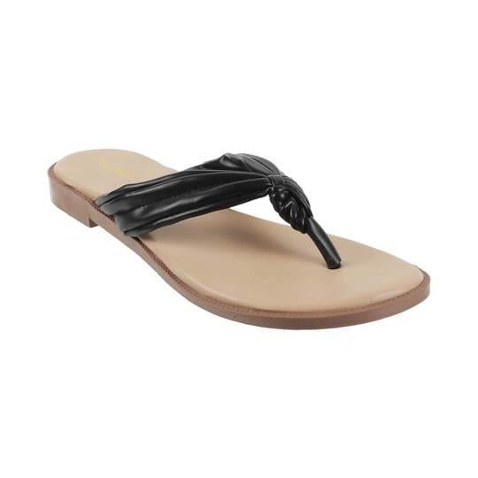 Walkway Women Black Wedding Slippers