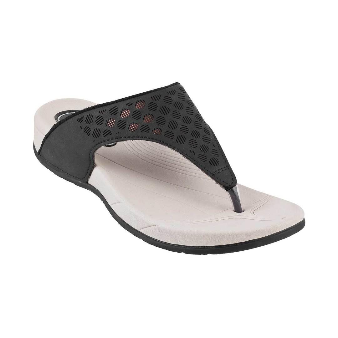 Buy Women Black Casual Slippers Online