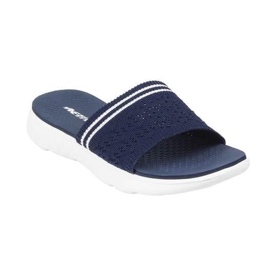 Buy Women Navy Blue Casual Slippers Online Walkway Shoes