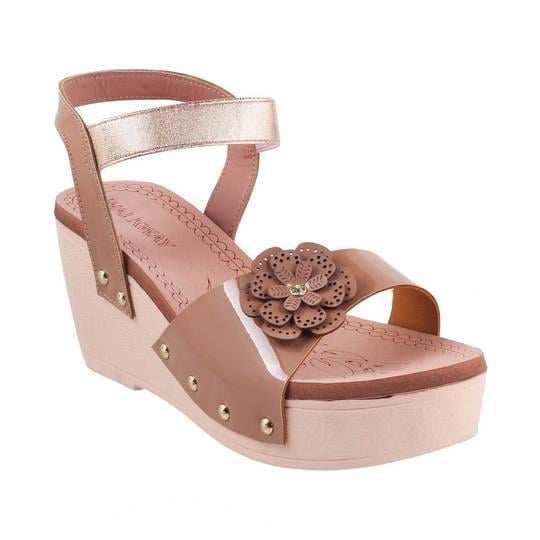 Walkway Women Peach Casual Sandals
