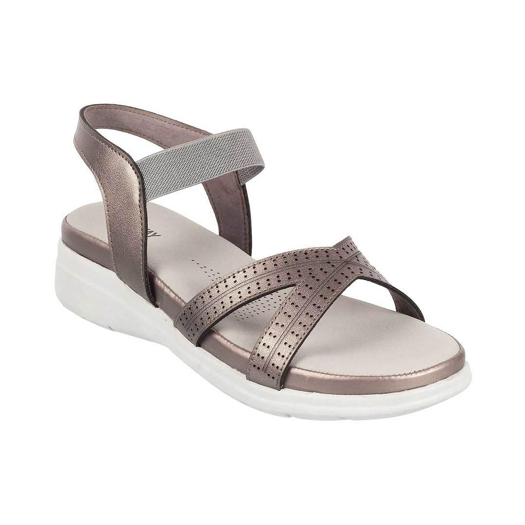 Buy online Women Solid White Ankle Strap Wedge Heel Sandal from heels for  Women by Xe Looks for ₹799 at 66% off | 2024 Limeroad.com