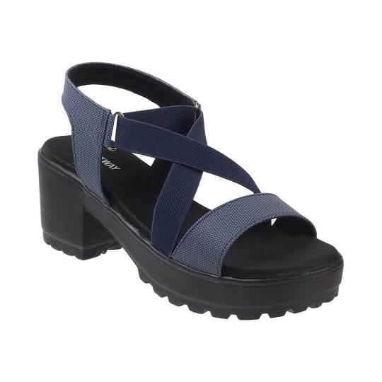 Walkway Women Navy-Blue Casual Sandals