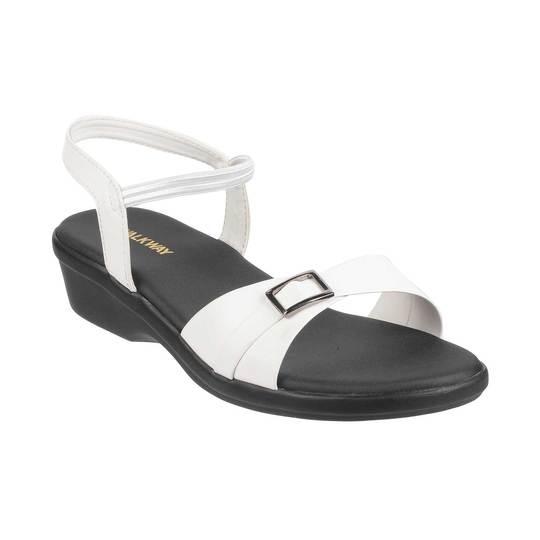 Walkway White Casual Sandals