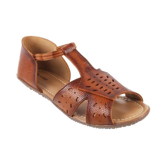 Elenaa Women's Medium Brown Flat Sandals | Aldo Shoes