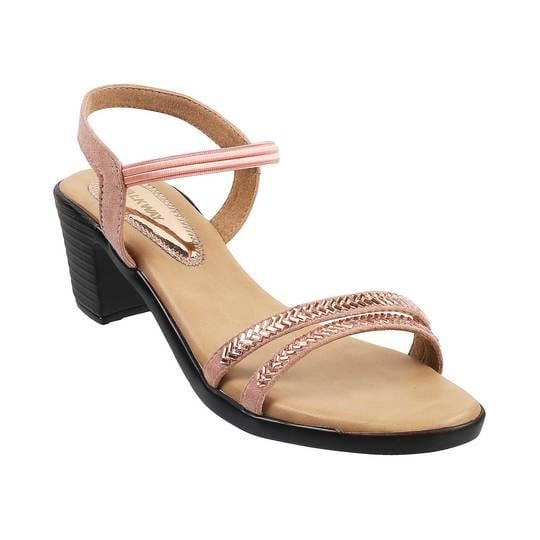 Walkway Rose-Gold Casual Sandals