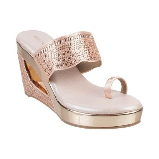 Walkway Rose-Gold Party Slip Ons