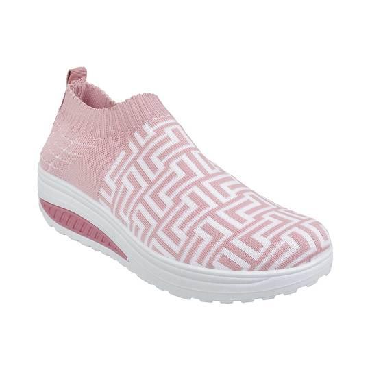 Walkway Pink Sports Sneakers