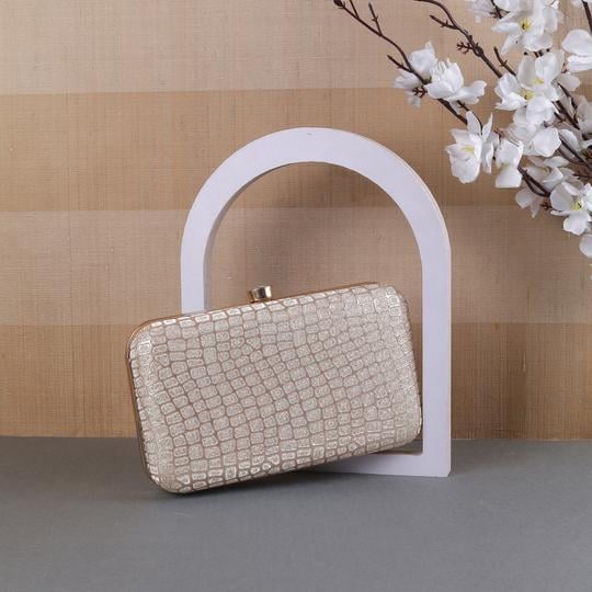 Walkway Women Gold Clutch